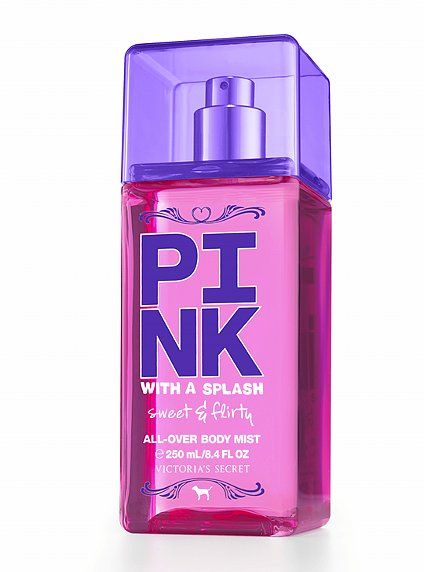 Victoria's Secret Pink With A Splash Sweet and All Over Body Mist