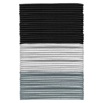 Gimme Clips Gimme Basics Long Thin Hair Elastics - Black/White/Grey ( 50 Count)