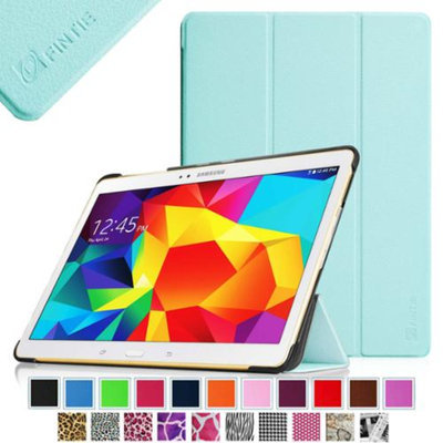Fintie Smart Shell Case Ultra Slim Lightweight Stand Cover for Samsung Galaxy Tab S 10.5 (10.5-Inch) Tablet, Blue