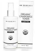 Mercola Usda Certified Organic Chamomile Purifying Toner - 3.4 Fluid Ounces Liquid - Toners & Astringents