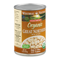 Westbrae Natural Vegetarian Organic Beans Great Northern