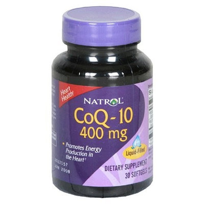 Natrol CoQ10, 400mg, 30 Capsules