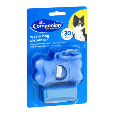 Companion Waste Bag Dispenser - 30 CT