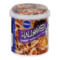 Pillsbury Halloween Funfettti Frosting Vanilla