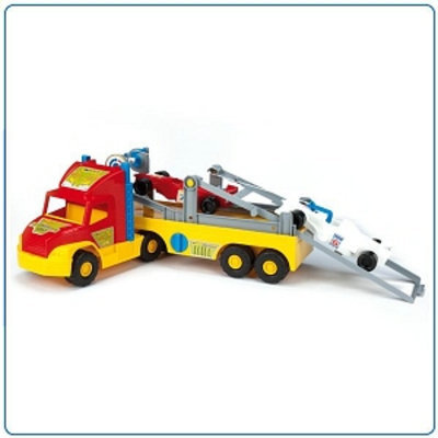 Wader Toys Car transporter, Ages 3+, 1 ea