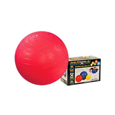 CanDo Inflatable Ball, Red, 30 Inch, Boxed