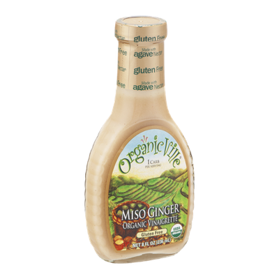 Organic Ville Organic Vinaigrette Miso Ginger