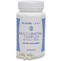 Klaire Labs - Multi-Mineral Complex W/O Iron 100 vcaps