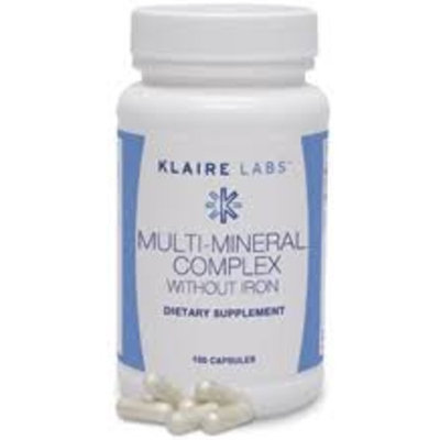 Klaire Labs - Multi-Mineral Complex W/O Iron 100 vcaps