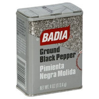 Badia Black Pepper Ground Can, 4-Ounce (Pack of 6)