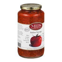 Mid's Homestyle Pasta Sauce Italian Sausage