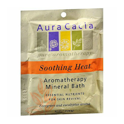 Aura Cacia Aromatherapy Mineral BathWarming Balsam Fir