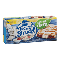 Pillsbury Toaster Strudel Pastries Cream Cheese & Strawberry - 6 CT