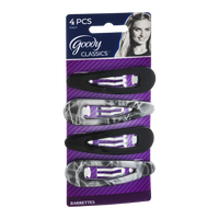 Goody Classics Barrettes - 4 CT