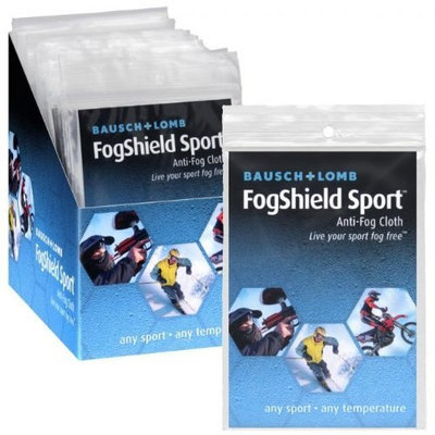 Bausch & Lomb Fogshield Anti-fog Cloth, 160-Count