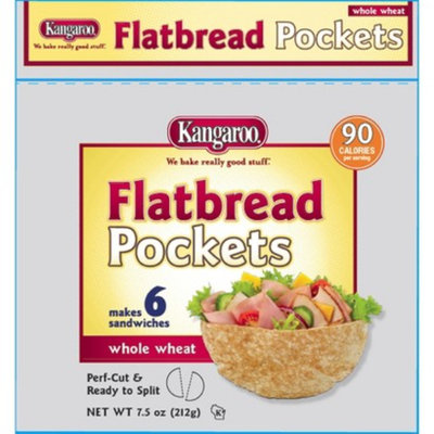 KANGAROO Kangaroo Wheat Flatbread Pockets 6ct