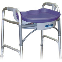 Drive Medical E-Z Walker Caddy in Gray