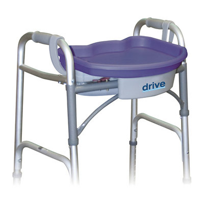 Drive Medical E-Z Walker Caddy in Gray