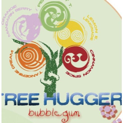Tree Hugger Tree Hugger Bubble Gum, 2-Ounce Packages (Pack of 6)