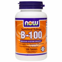 Now Foods NOW Foods - B-100 Sustained Release - 100 Tablets