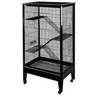 A & E Cage Co. Large 4 Level Small Animal Cage on Casters