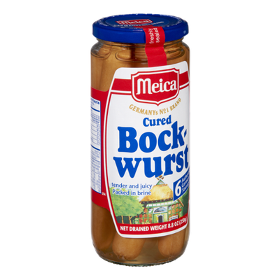 Meica Cured Bock-Wurst German Sausages