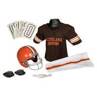 Franklin Sports NFL Browns Deluxe Uniform Set - Small