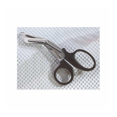 Mabis Briggs Healthcare 1/4'' All Purpose Stainless Steel Black Sheers