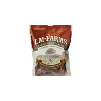 LM FARMS L/M Animal Farms DLM13677 Applewood Glazed Pig Ear Dog Chewing Strips, 8-Ounce