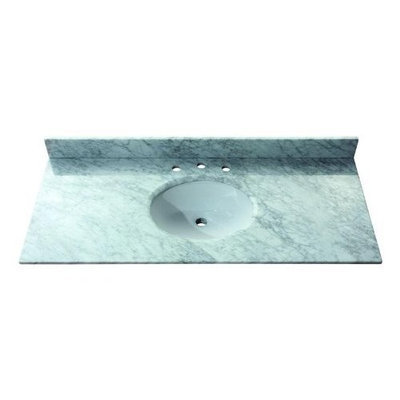 Avanity SUT49CW 49-Inch Carrera White Marble Stone Top