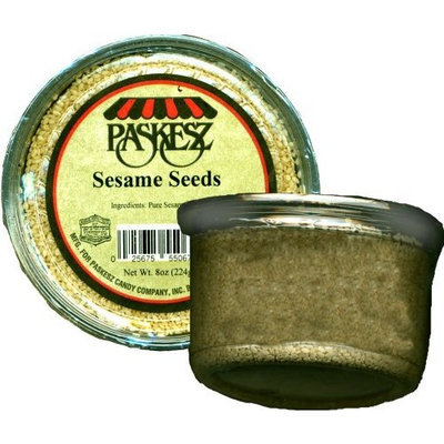 Paskesz Baking Products, Sesame Seeds, 8-Ounce Bucket (Pack of 4)