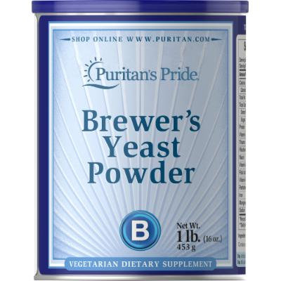 Puritan's Pride Debittered Brewer's Yeast Powder-16 oz Powder