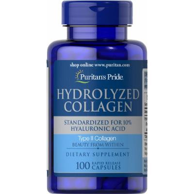 Puritan's Pride Hydrolyzed Collagen 400 mg-100 Capsules