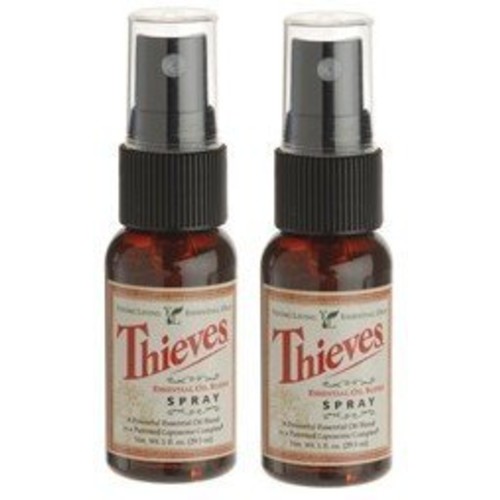 Young Living Essential Oils Thieves Spray 2 pack