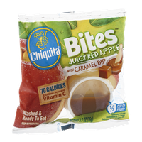 Chiquita Bites Juicy Red Apple with Caramel Dip