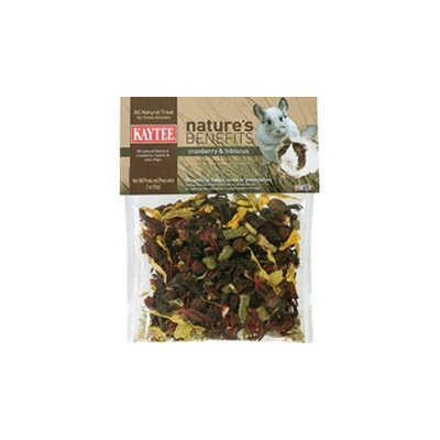Kaytee Nature's Benefits Animals Treat Size: 3 Ounce, Flavor: Cranberry and Hibiscus