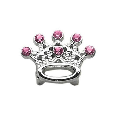 Mirage 3/8 Slider Crystal Crown Charm