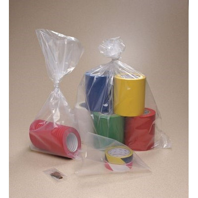 Value Brand 7F1824 Lay Flat Poly Bag, LDPE, 24 In.L, PK1000