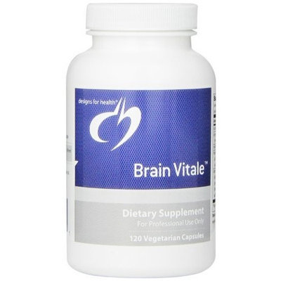 Designs for Health - Brain Vitale 120 capsules Health and Beauty