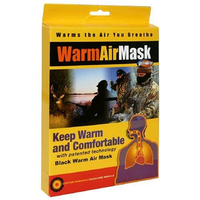 Polarwrap Mask, Warm Air Mask, Black, 1 Mask
