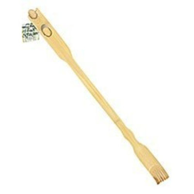 RETAIL Bamboo Back Scratcher Massager Therapeutic Body Interior Mounted Roller Massage