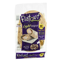 Flatout Flatbread Wraps Light Original - 6 CT
