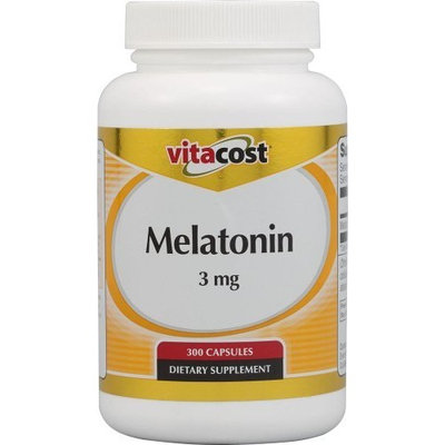Vitacost Brand Vitacost Melatonin -- 3 mg - 300 Capsules