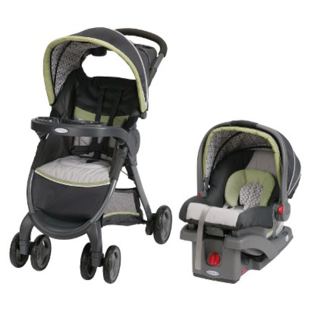 Graco FastAction Fold Click Connect Travel System