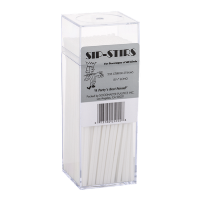Sip-Stirs Stirrer-Straws - 235 CT