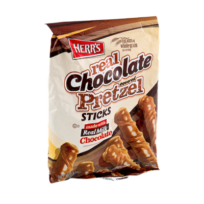 Herr's® Real Chocolate Covered Pretzel Sticks