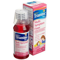 Triaminic Multi-Symptom Fever, Bubble Gum Flavor, 4-Ounce Syrups (Pack of 2)
