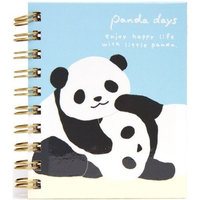 San X kawaii panda bear mini ring binder notebook by San-X