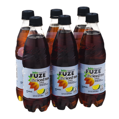 Fuze Diet Iced Tea Lemon - 6 CT