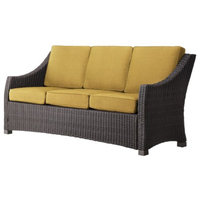 Wicker Sofa: Threshold Yellow Patio Furniture, Belvedere Collection